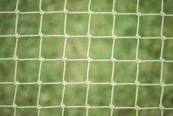 CATNETS cat netting balcony apartment fence mesh pet netting for patio or catio stone UV Treated, 82' x 10'