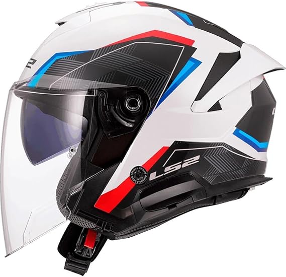Ls2 Of618 Verso Ii Air White Blue Red 3xl (xs)