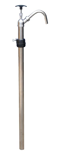 Vestil LDP-SS-316 Bung Stainless Steel Hand Drum Pump 2 In. Silver