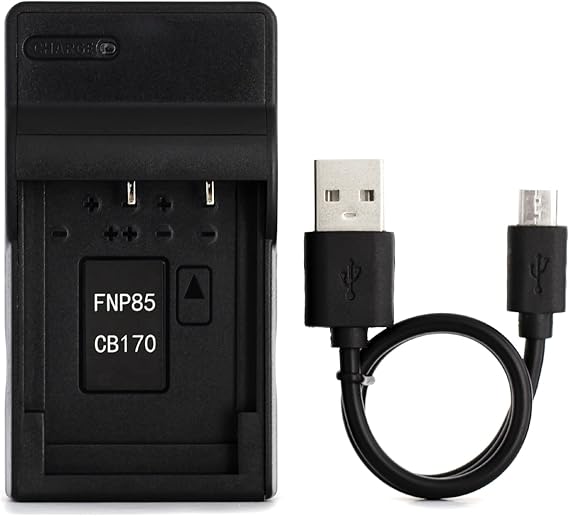 Norifon NP-85 USB Charger for Fujifilm FinePix SL1000, SL240, SL245 | Compaitible with Fujifilm FinePix SL260, SL280, SL300, SL305 Camera