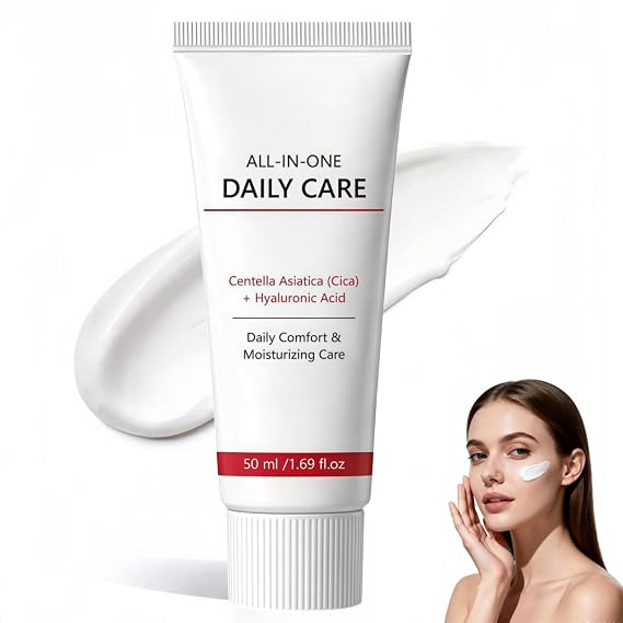 Time Reverse Cream, All-In-One Skin Moisturizer Cream for Face, Plump-Looking Skin, Centella Acid Formula, Lightweight & Gentle,Suitable for day and Night Use.