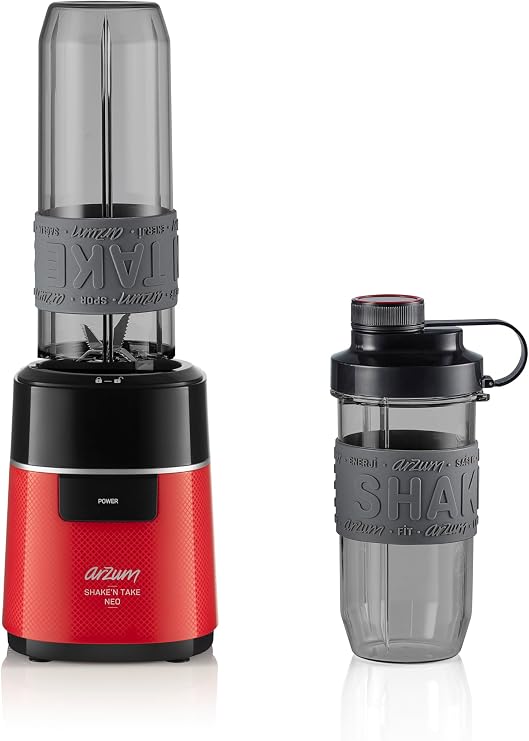 Arzum Shake'N Take Neo Kişisel Blender - Kırmızı