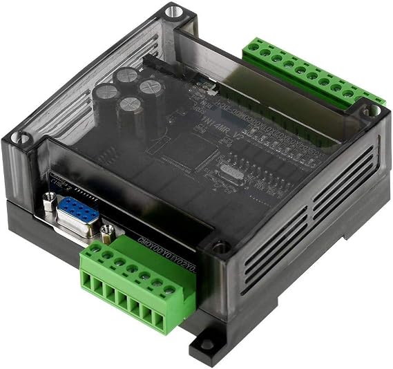 FX1N-14MR Industrial Control Board - PLC Programmable Logic Controller, DC24V, Relay Output