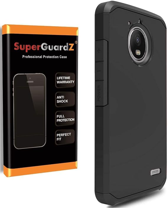 Case for Motorola Moto E4 / Motorola Moto E (4th Gen), SuperGuardZ Heavy Duty Slim Shockproof Protective Cover Armor