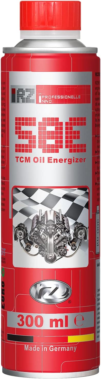 RZ58E TCM Oil Energizer Performance Motorölzusatz Leistungsverbesserung Extreme Reibungsreduzierung Verschleißschutz Motoröl Ölzusatz 300 ml Dose