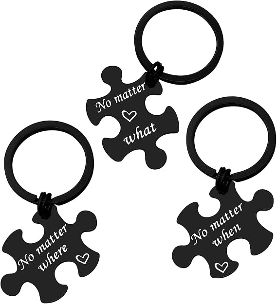 Vadaka Best Friend Jewelry Sister Keychain Best Friend Gift Friendship Jewelry Long Distance Friendship Gift Keychain for Girls Teens Graduation Christmas Birthday Present