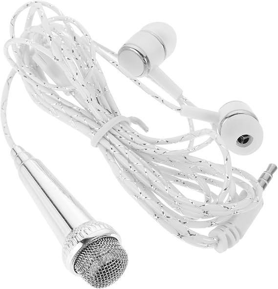 VICASKY Mini Microphone Portable Vocal Microphone for Voice Recording
