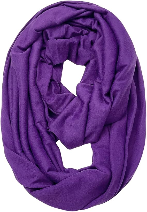 Wrapables Soft Jersey Knit Infinity Scarf