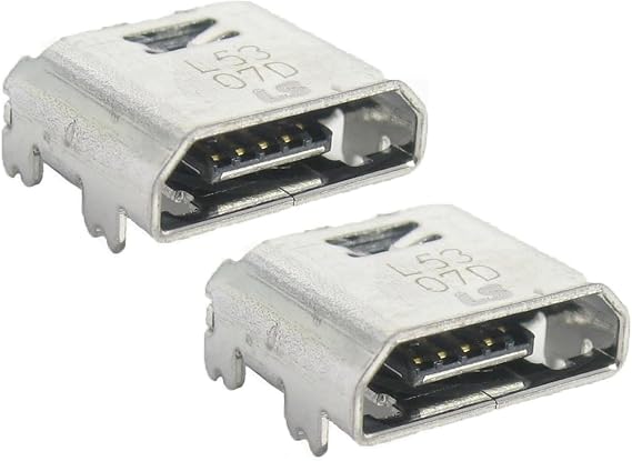 MMOBIEL 2X Dock Connector Power Socket Jack Compatible with Samsung Galaxy Tab 3 / Tab A 7.0 / Tab E 9.6 / Tab 10.1 incl Tools
