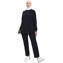 Modanisa Tracksuit Set Navy Blue