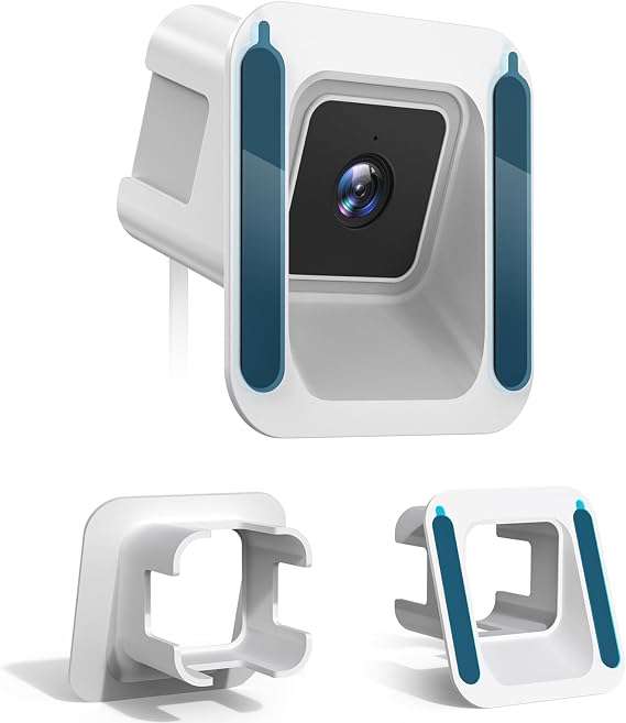 Wyze Window Mount for Wyze Cam V4/V3/V3 Pro, Self-Adhesive, White
