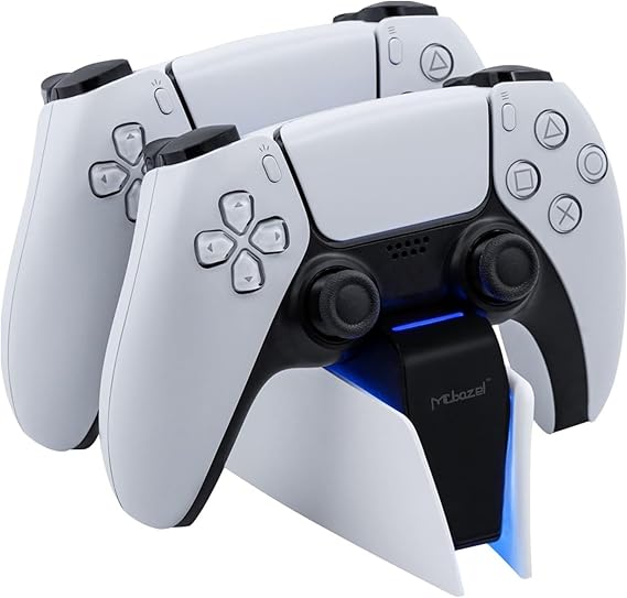 Mcbazel PS5 Controller Charging Station for DualSense and DualSense Edge