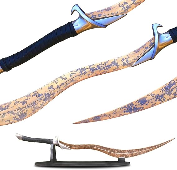 Metal Hound's Fang Handcrafted Fantasy Cosplay Merchandise Game Weapons Video Merch