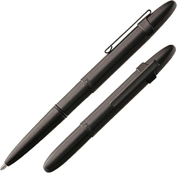Fisher Space Pen Matte Black Pressurized Ballpoint Bullet Pen, Gift Box
