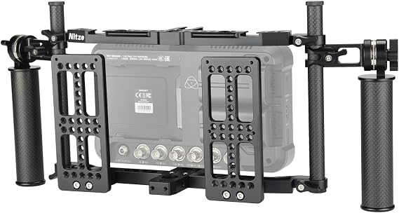 Nitze Universal Director's Monitor Cage for Up to 10" Monitor - JSQ-003