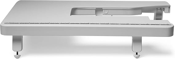 Brother Wide Table for Sewing Machines, White