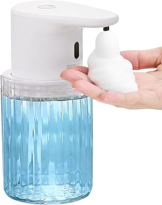 Automatic Foaming Soap Dispenser Touchless, USB Rechargeable Soap Dispenser
