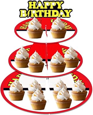 Video Games Cupcake Stand 12Inch Cardboard Cupcake Tray for Wedding Birthday Baby Shower Video Games Birthday Party Supplies
