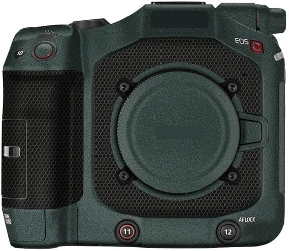 C 80 Premium Camera Premium Sticker Protective Film Anti-Scratch Skin for Canon EOS C80(Turquoise Green)