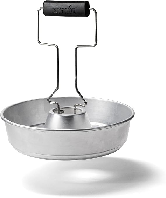 Omnia Lifting Handle for Camping Oven Pan Stainless Steel Heat Resistant Pan Lift Gripper for Safe Lifting of Hot Cookware Fits Original 2L & Maxi 3L