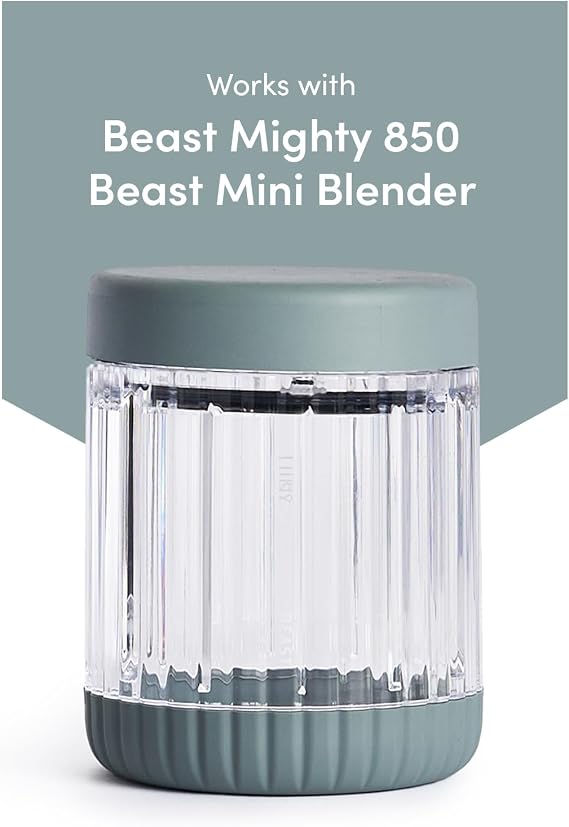 Beast Blending Vessel for Mighty 850 & Mini, 415mL, Mist