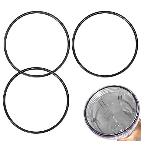 AO-WH-LG-OR Replacement O-Rings for AO Smith Whole House Water Filter AO-WH-PRE, 1074315 Water Sediment Filter O Rings Compatible with Most 4.5 Inch Filters Housings, 5.48 Inch Diameter - 3 Pack