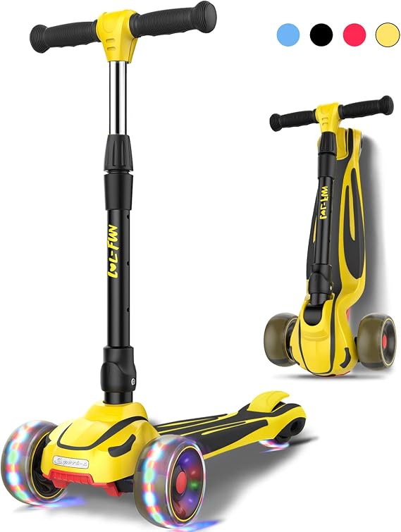Scooter for Kids 3-5 & 5-7, 3 Wheel Toddler Scooter 3 4 Year Old Boy Girl