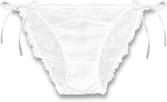Silk Womens String Bikini Panties Sexy Ties Briefs Underpants