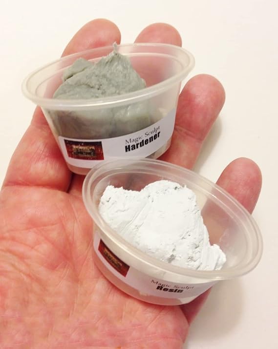 M00056 2oz Magic Sculpt Epoxy Clay White Modeling Compound