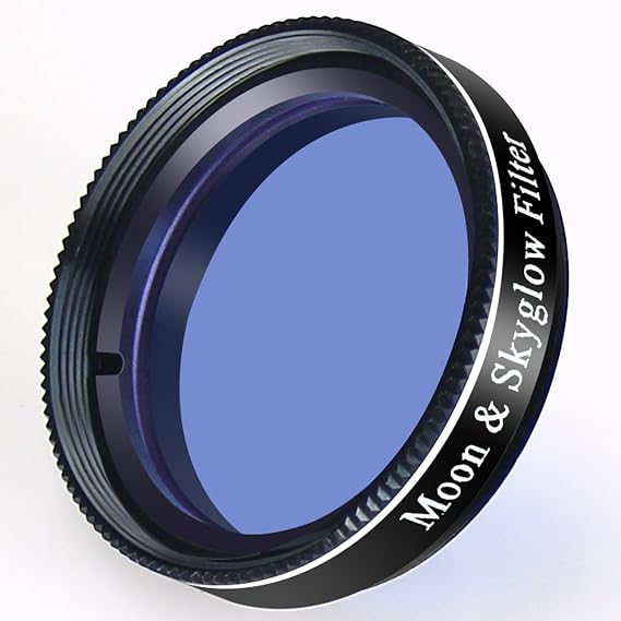 Celticbird Telescope 1.25" Moon & Sky-Glow Filter for Celestron, Orion, Sky-Watcher, Meade, William and Any Brands Models (1.25 inch, Moon)