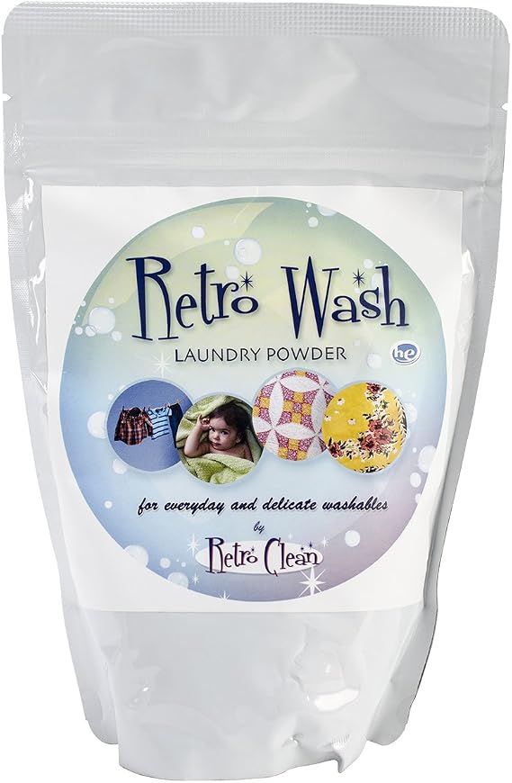 Retro Clean Retro Wash Laundry Powder 1lb Notion, White 16 Ounce, By The Yard