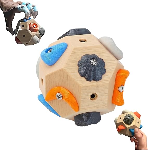Handcrafted Climbing Blocks,Boulder Block for Climbers, Finger Strengthener & Grip Trainer for Rock Climbers, Bouldering Training Tool - Ideal Gift for Beginners & Professionals