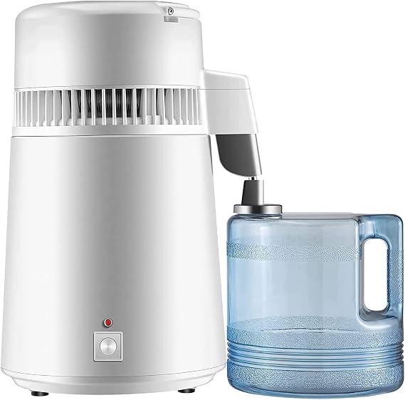 Water Distiller, Household Countertop Distiller Water Filter 750W4L Distilled Water Maker for Making Perfect Home Clean Water
