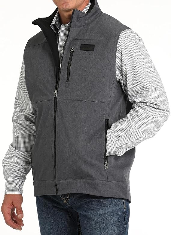 Cinch Men's Bonded Softshell Vest