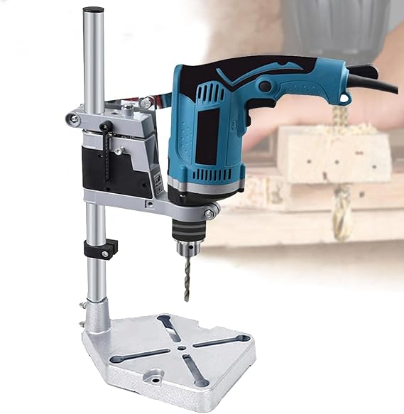 Floor Drill Press Stand Portable Drill Press for Hand Drill, Stand Table for Drill Workbench Repair, Drill Press Table, Table Top Drill Press90 Rotating Fixed Frame