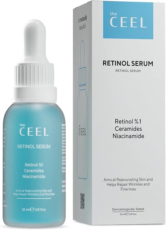 The Ceel Retinol Yüz Serumu 30 ml - A Vitamini ve Hyaluronik Asit