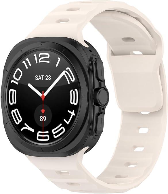 Watch Bands Fit for Samsung Galaxy Watch Ultra 47mm Bracelet Women Men, Sport Colorful Silicone Adjustable Replacement Bands Straps Wristbands for Samsung Galaxy Watch Ultra 47mm