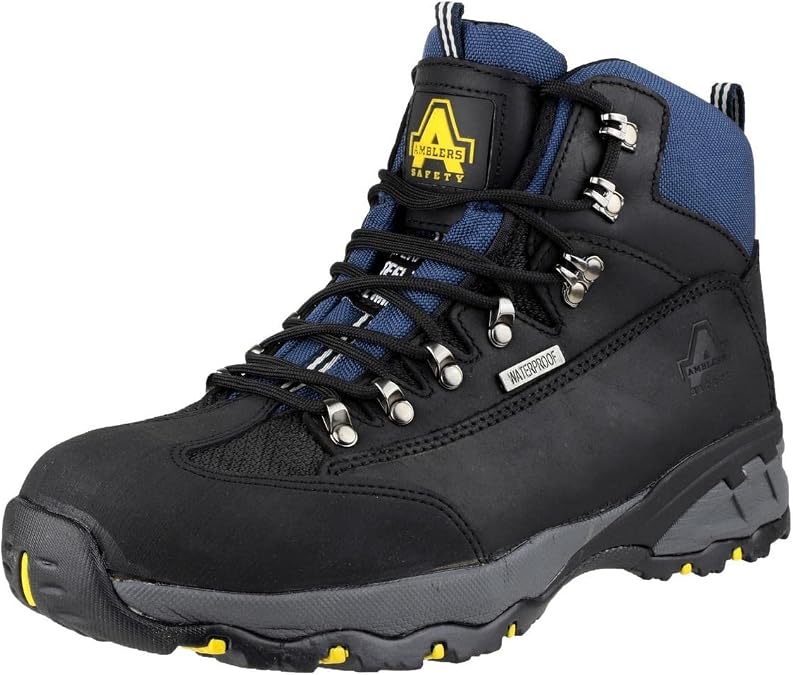 Amblers Steel FS161 Waterproof Boot / Mens Boots / Safety Footwear (14.5 US) (Black)
