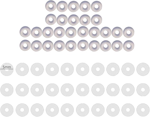 60Pcs Silicone Healing Pull Piercing Discs for Piercing Bump 3/5/7/9mm Clear Disc Pads Earlobe Patches