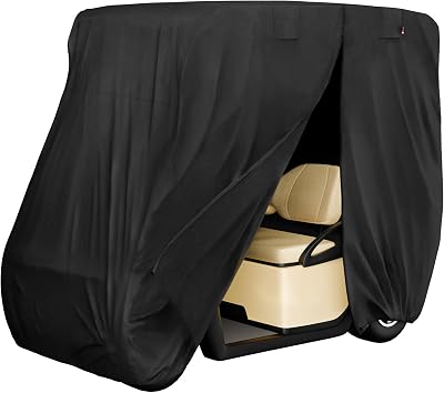 iBirdie 2, 22 Passenger Golf Cart Cover for Club Car EZGO Yamaha Outdoor Golfcart Waterproof and Weatherproof Heavy Duty 600D Covers