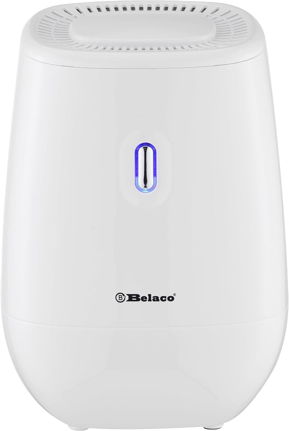 Belaco BDD01L Dehumidifier 1200ml Portable Air Dehumidifier for Damp