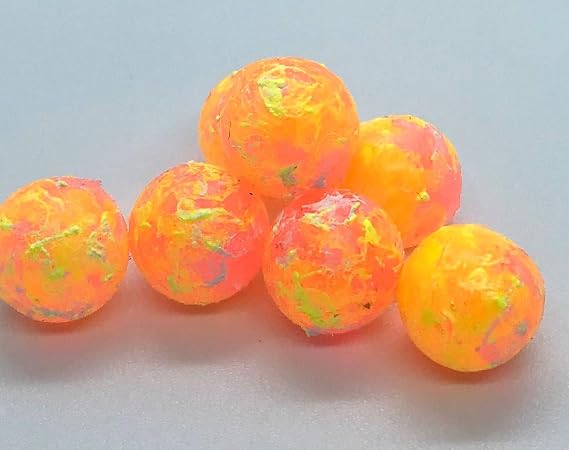 BnR Tackle SBLU12 Soft Beads, 12mm, Lucky, Neutral Buoyancy, 10/Pack