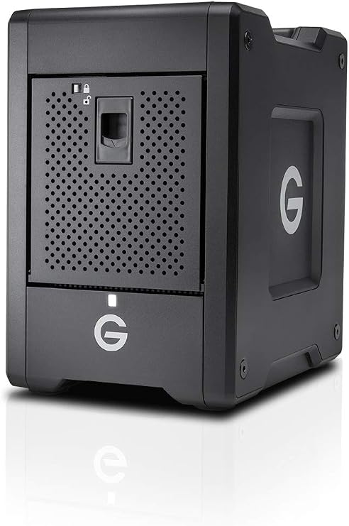 G-Technology 24TB G-Speed Shuttle Thunderbolt 3 Transportable, 4-Bay Raid Storage Solution 0G10072-1