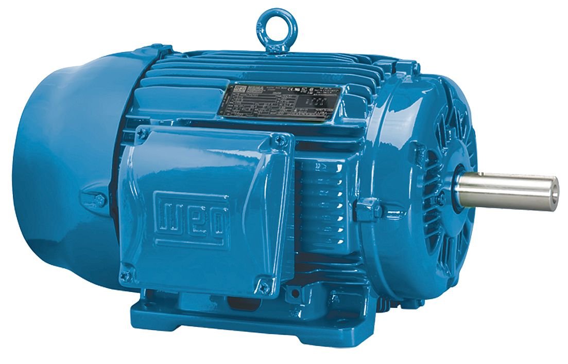 WEG 00718ET3E213T-W22 W22 NEMA Premium High Efficiency Severe Duty and General Purpose Motor, 7.5 HP, 1765 rpm, 208-230460 V, 60 Hz, 2135T Frame
