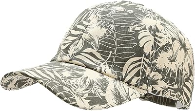 Summer Hawaii Baseball Hats for Men Women Travel Beach Floral Printed Unisex Cotton Polo Ball Cap Trucker Dad Hat