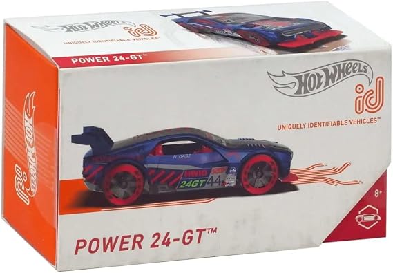 Hot Wheels id Uniquely Identifiable Vehicles Blue Power 24-GT