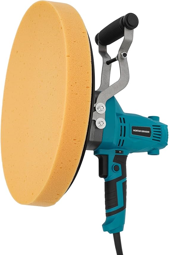 Electric Concrete Sander, 850W Handheld Drywall Ceiling Sander 50-100RPM Variable Speed Cement Mortar Plaster Electric Trowel Machine Wall Polishing Machine with 16Inch Sanding Pad