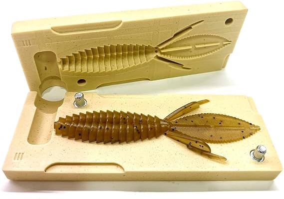 Smedioks Soft Plastic Injection Mold, 4.2'' Sweet Beaver Mold