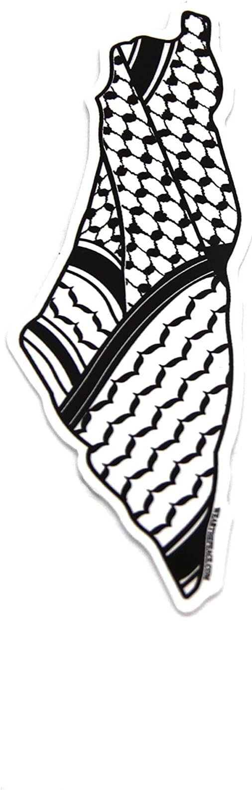 Palestine Sticker, Free Palestine Sticker Decal for Laptops, Cars, Water Bottles, More
