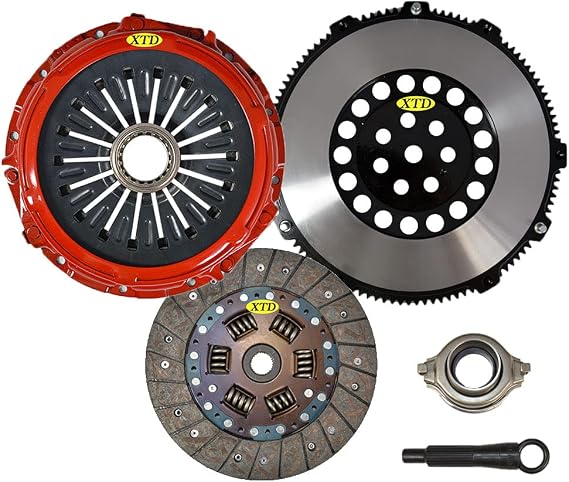 Xtd Stage 2 Clutch & Chrome Moly Flywheel Kit Compatible With Evolution Evo 4 5 6 Jdm